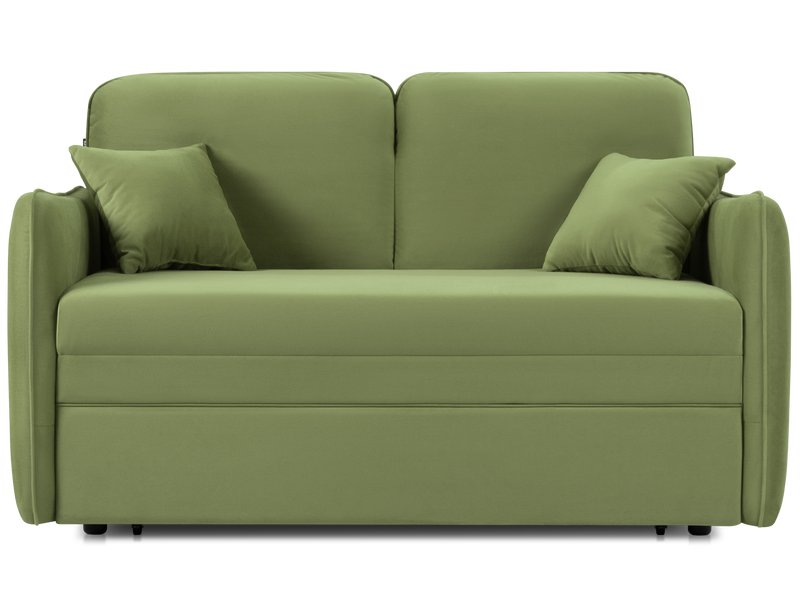 Диван прямой Кейсес 120 Велюр Оливковый