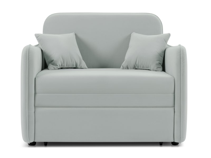 Кресло-кровать Кейсес Велюр Светло-серый